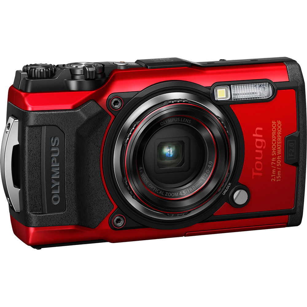 Olympus TG-6 Röd