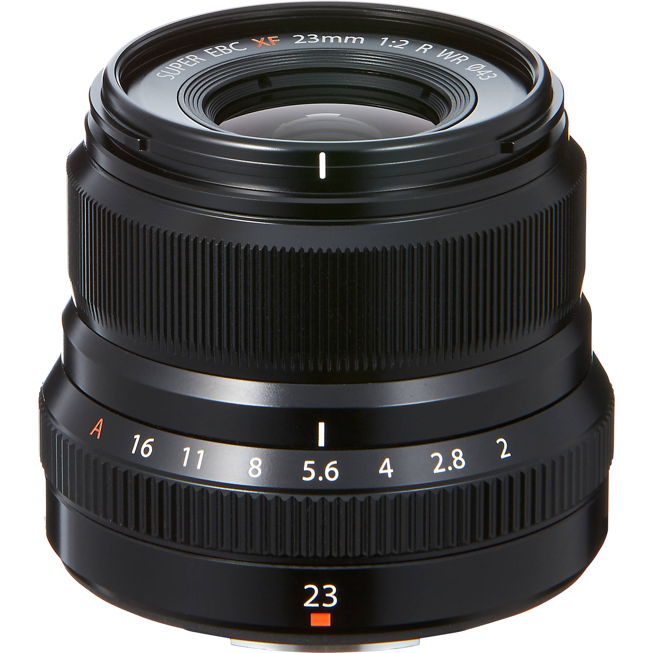 Fujifilm Fujinon XF 23mm f/2,0 WR Svart