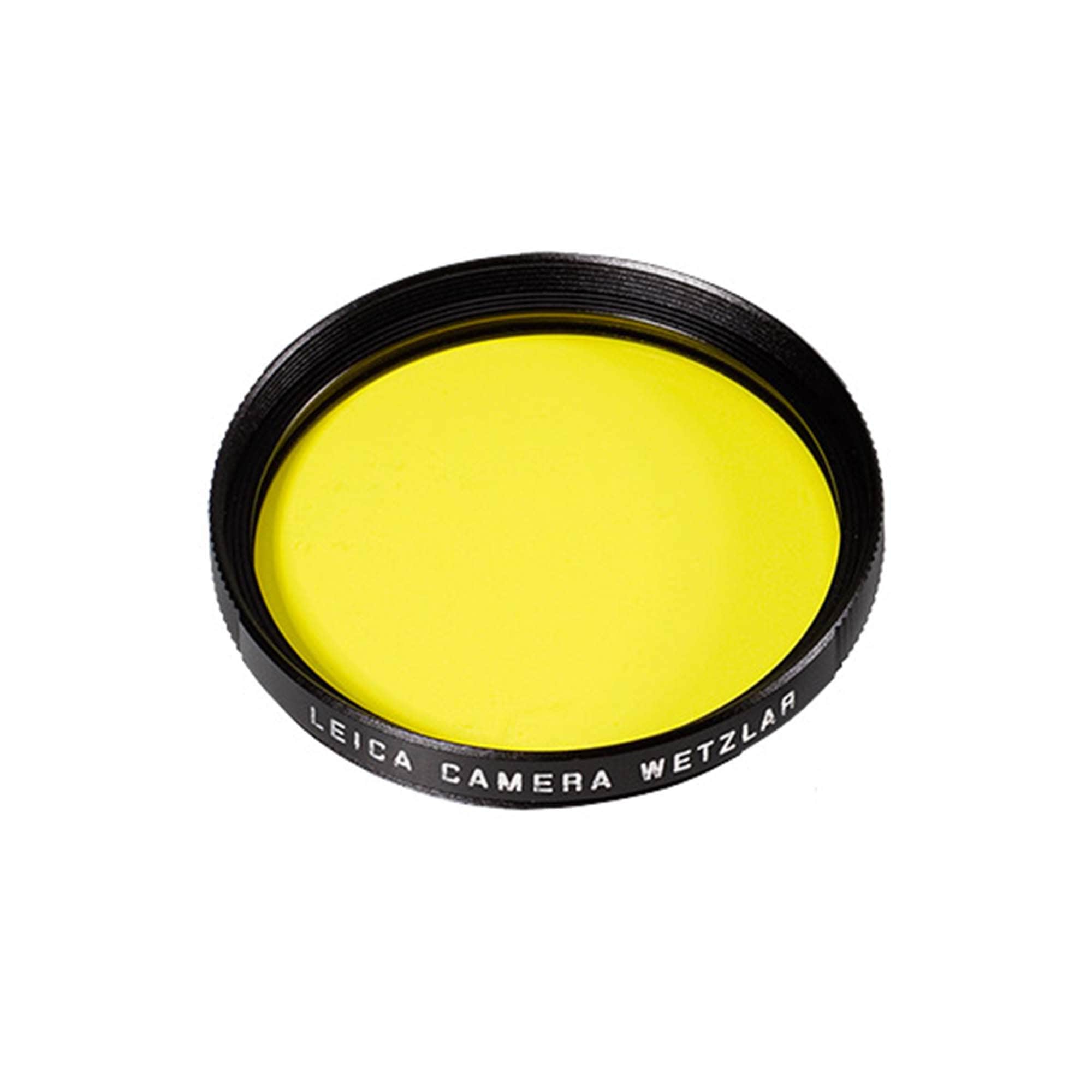 Leica Filter Yellow E49 Black