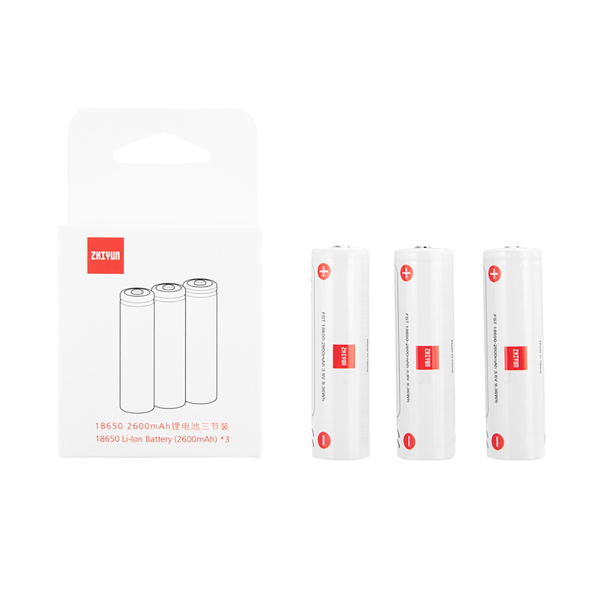 Zhiyun Batteri För Crane LAB 3-pack